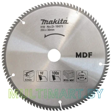 Пильный диск Makita D-19071